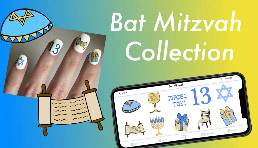 Bat Mitzvah Nailbot Celebration Collection