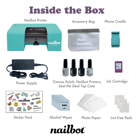 Nailbot, una impresora que pinta uñas con gran nivel de detalle