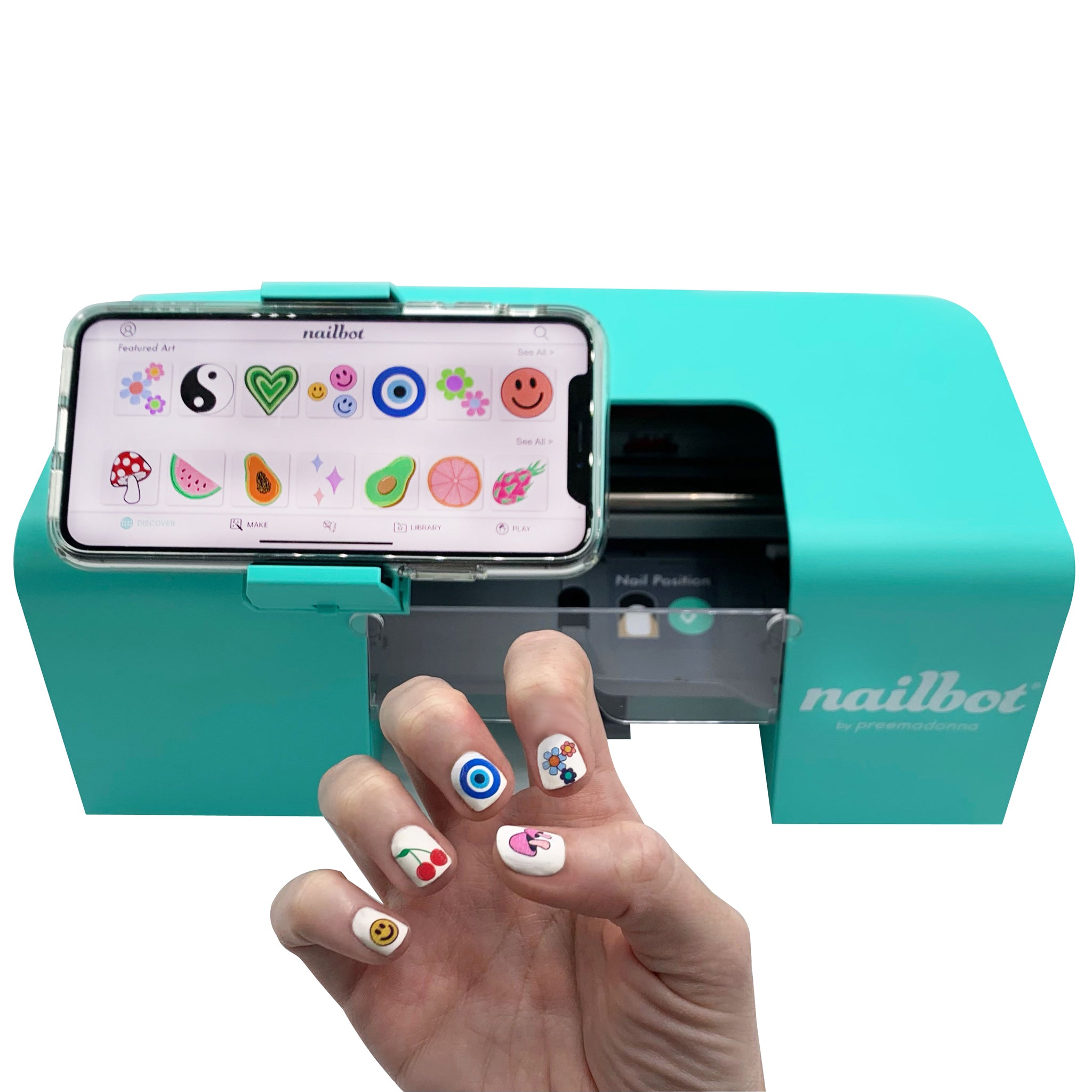 Nailbot 1.0 Nail Art Printer Kit Preemadonna